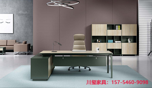 板式钢木办公桌02